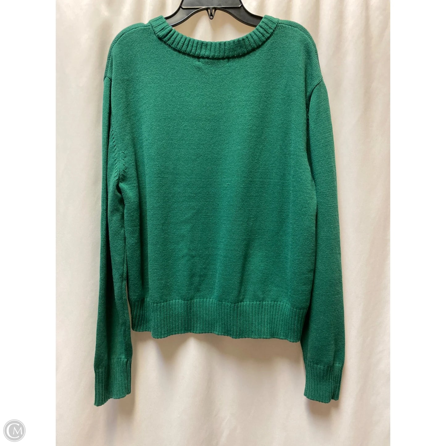 Sweater By Grayson In Green, Size: Xl