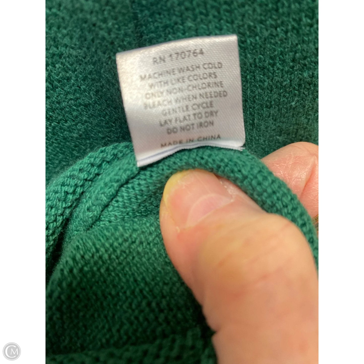 Sweater By Grayson In Green, Size: Xl