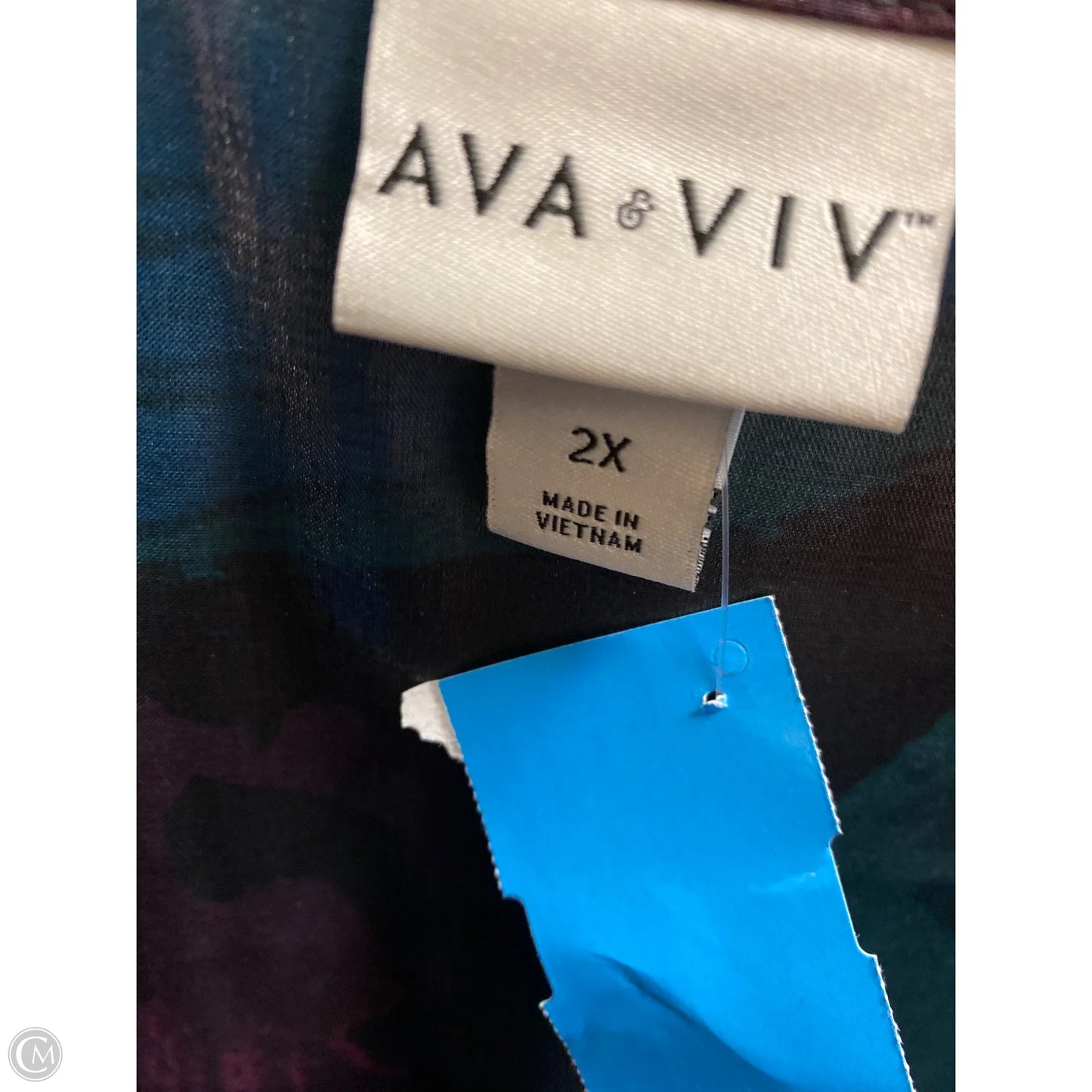 Dress Casual Maxi By Ava & Viv In Purple, Size: 2x