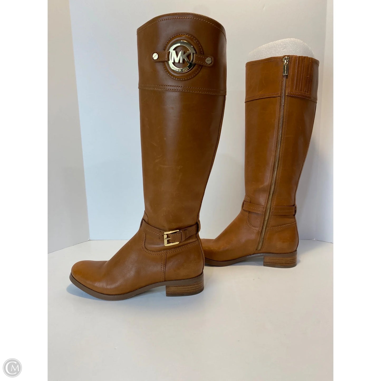 Boots Knee Flats By Michael By Michael Kors In Brown, Size: 6.5