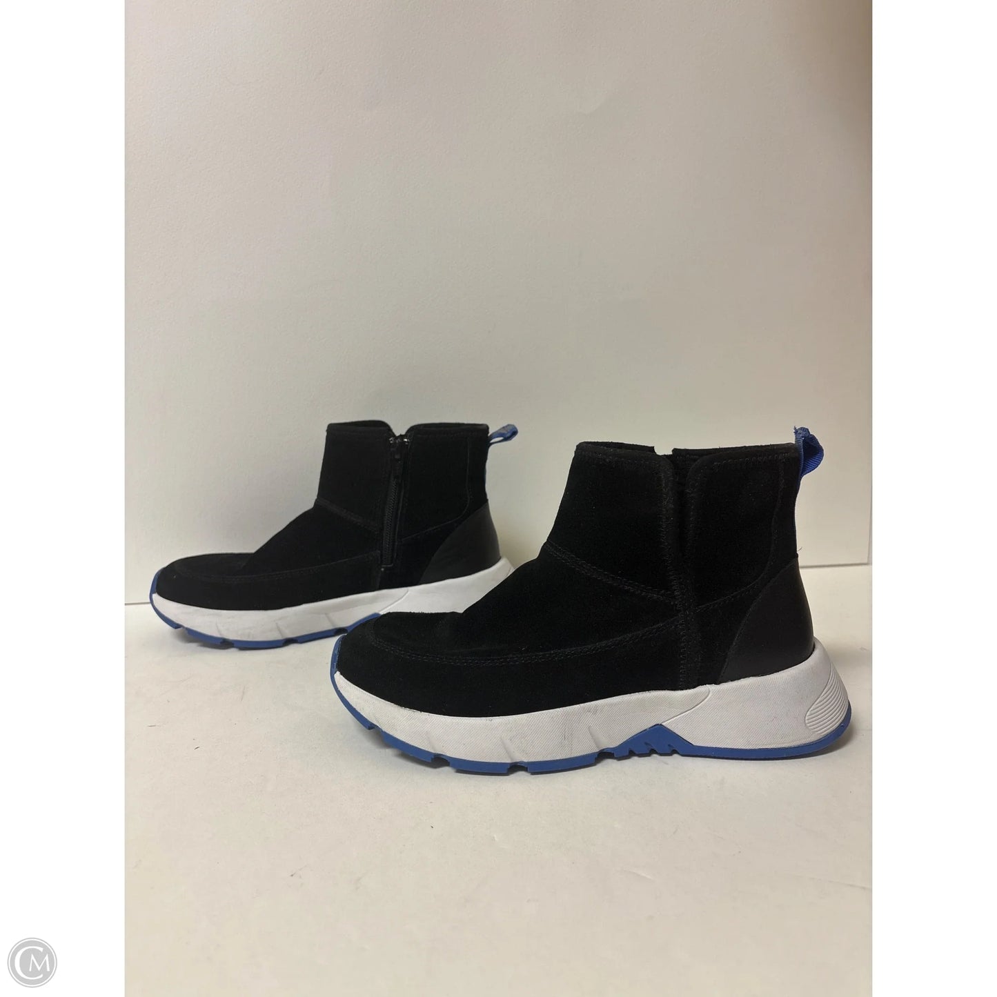 Boots Ankle Flats By Nurture In Black, Size: 6.5