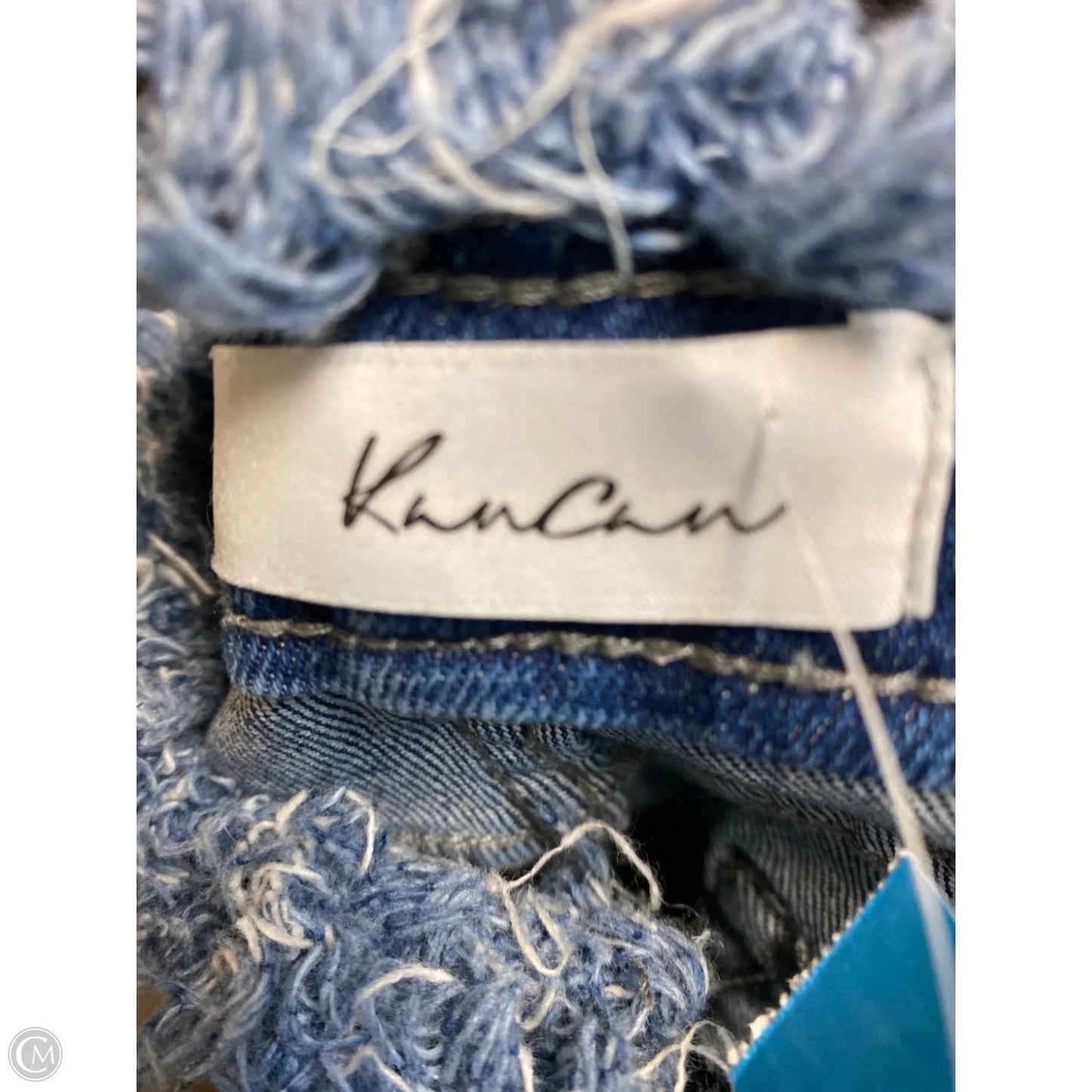 Jeans Cropped By Kancan In Blue Denim, Size: 8