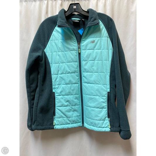 Jacket Other By New Balance In Teal, Size: L
