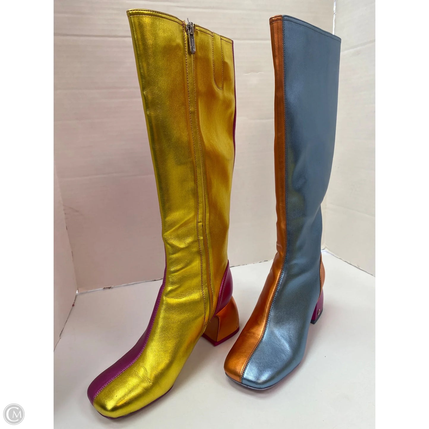 Boots Knee Heels By Sam Edelman In Multi-colored, Size: 7