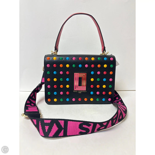 Crossbody Designer By Karl Lagerfeld, Size: Medium