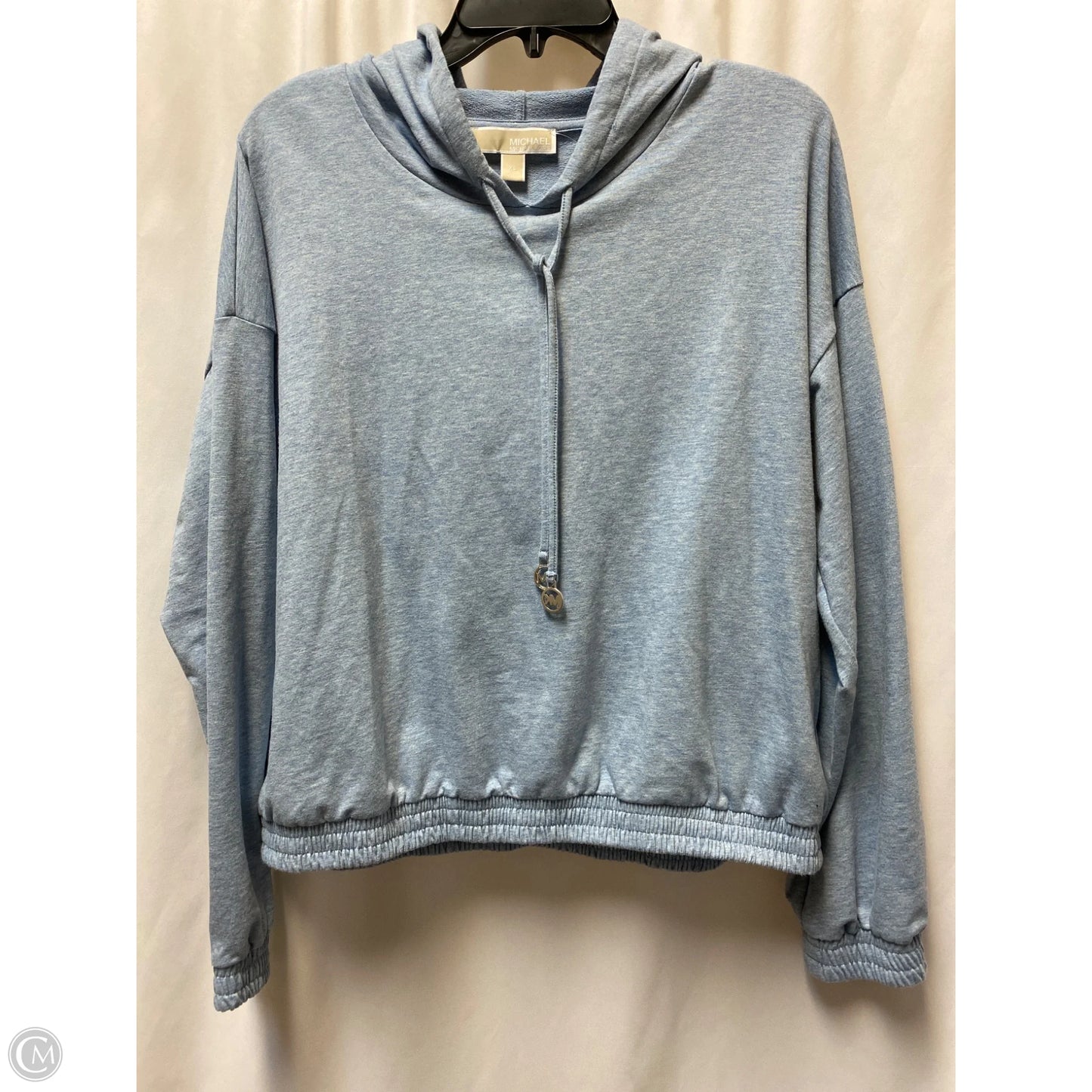 Top Long Sleeve By Michael By Michael Kors In Blue, Size: Xl