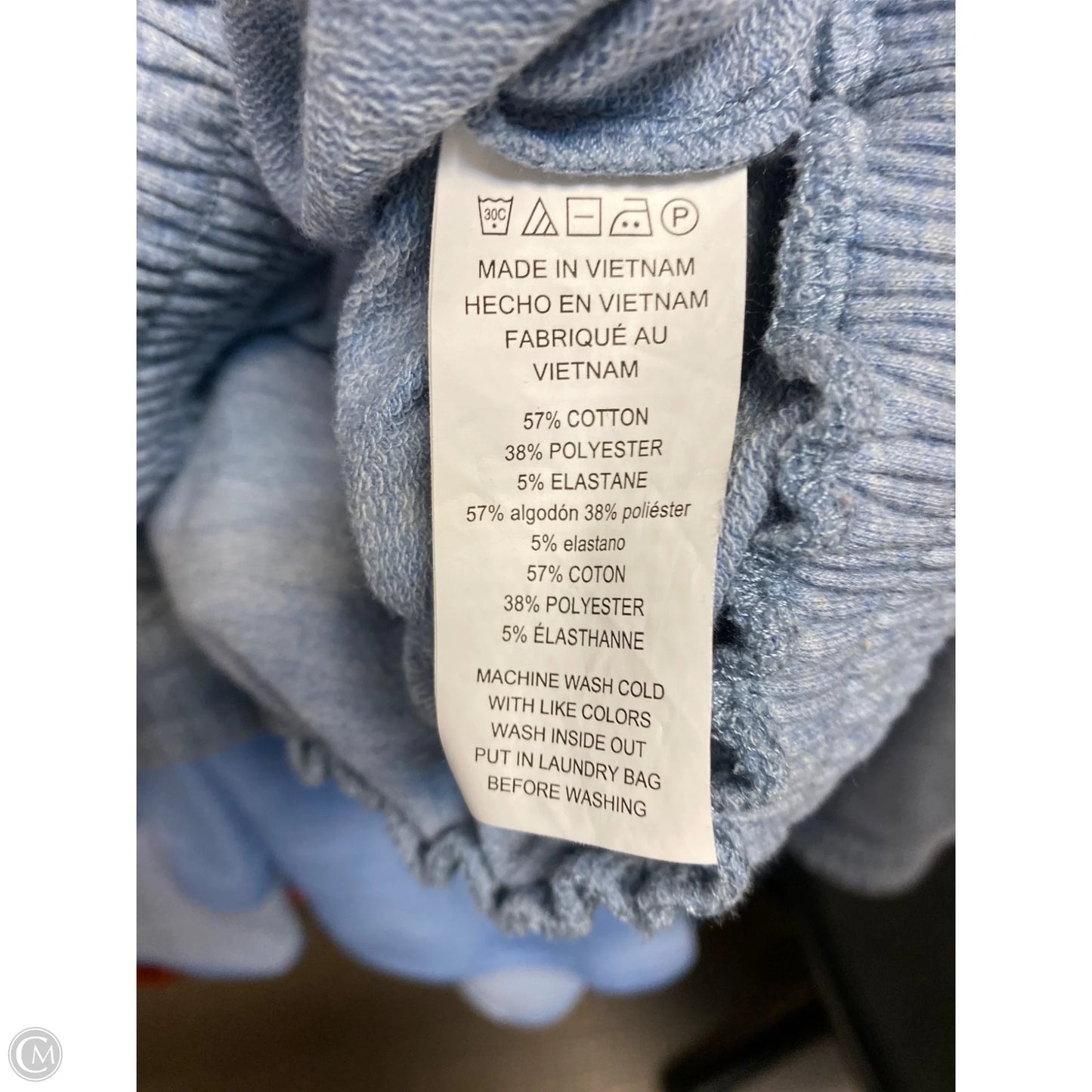 Top Long Sleeve By Michael By Michael Kors In Blue, Size: Xl