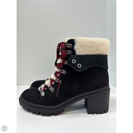 Boots Ankle Heels By Jelly Pop In Black, Size: 8.5