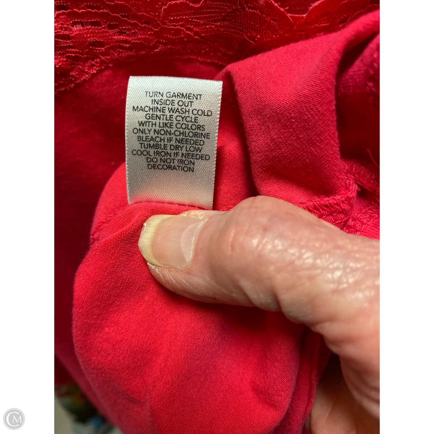 Tank Top By Christopher And Banks In Pink, Size: L