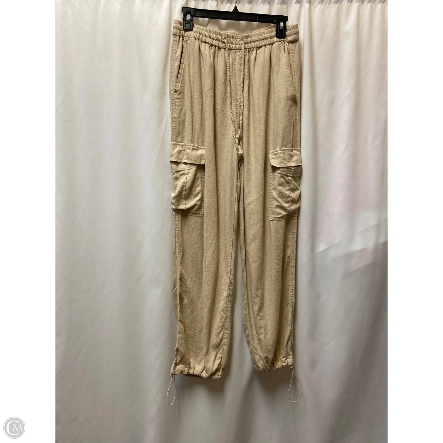 Pants Linen By Love Tree In Tan, Size: L