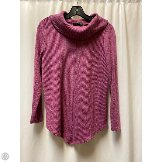 Top Long Sleeve By Kathy Ireland In Purple, Size: M