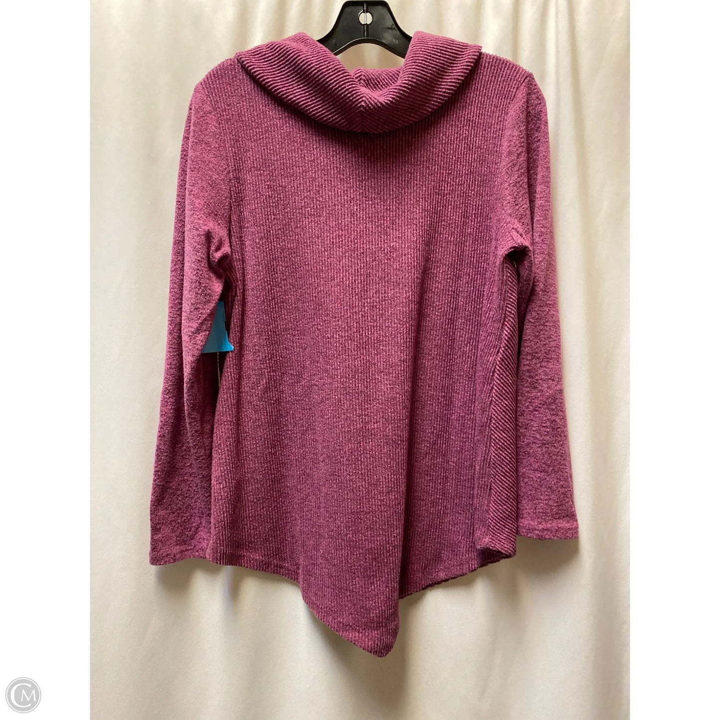 Top Long Sleeve By Kathy Ireland In Purple, Size: M