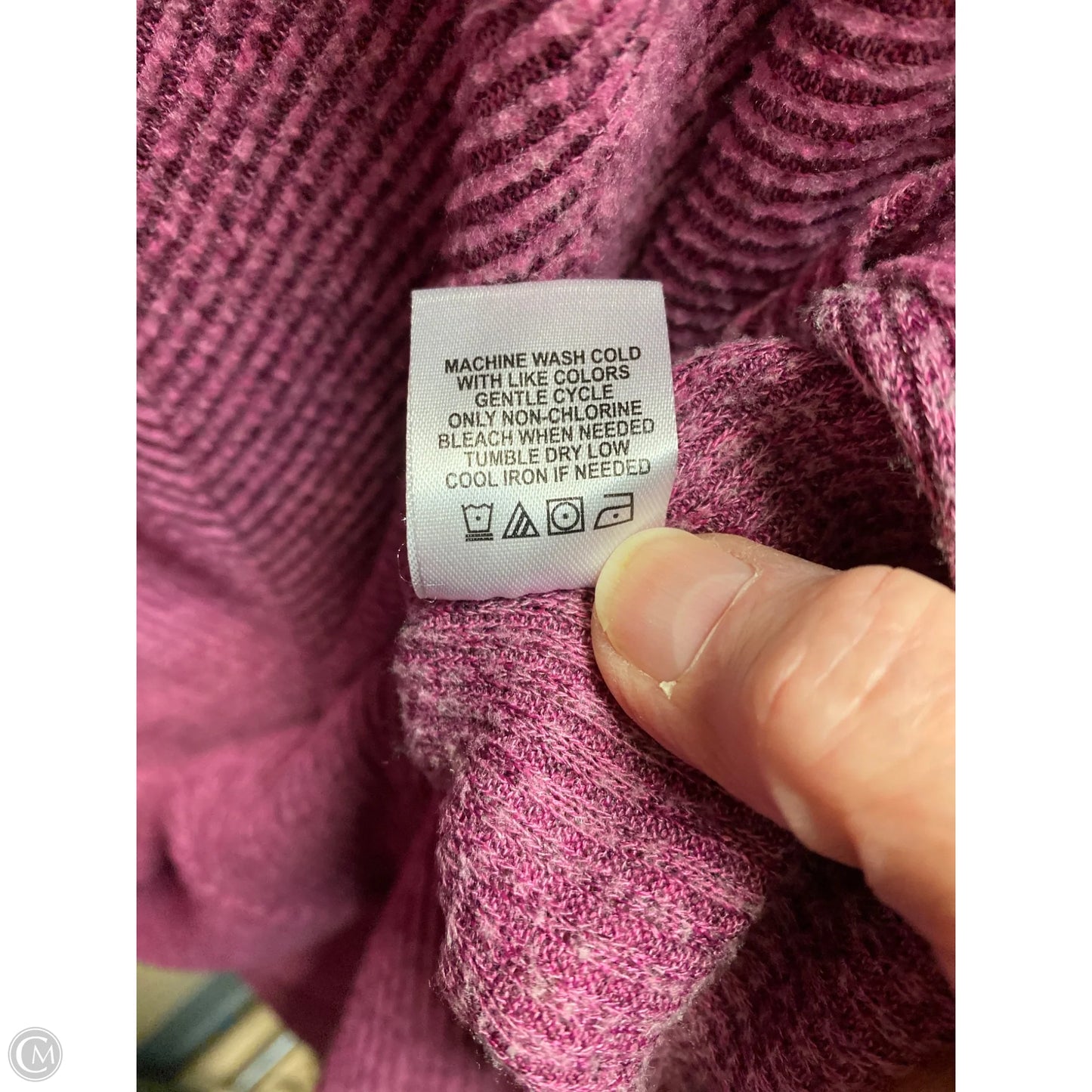 Top Long Sleeve By Kathy Ireland In Purple, Size: M