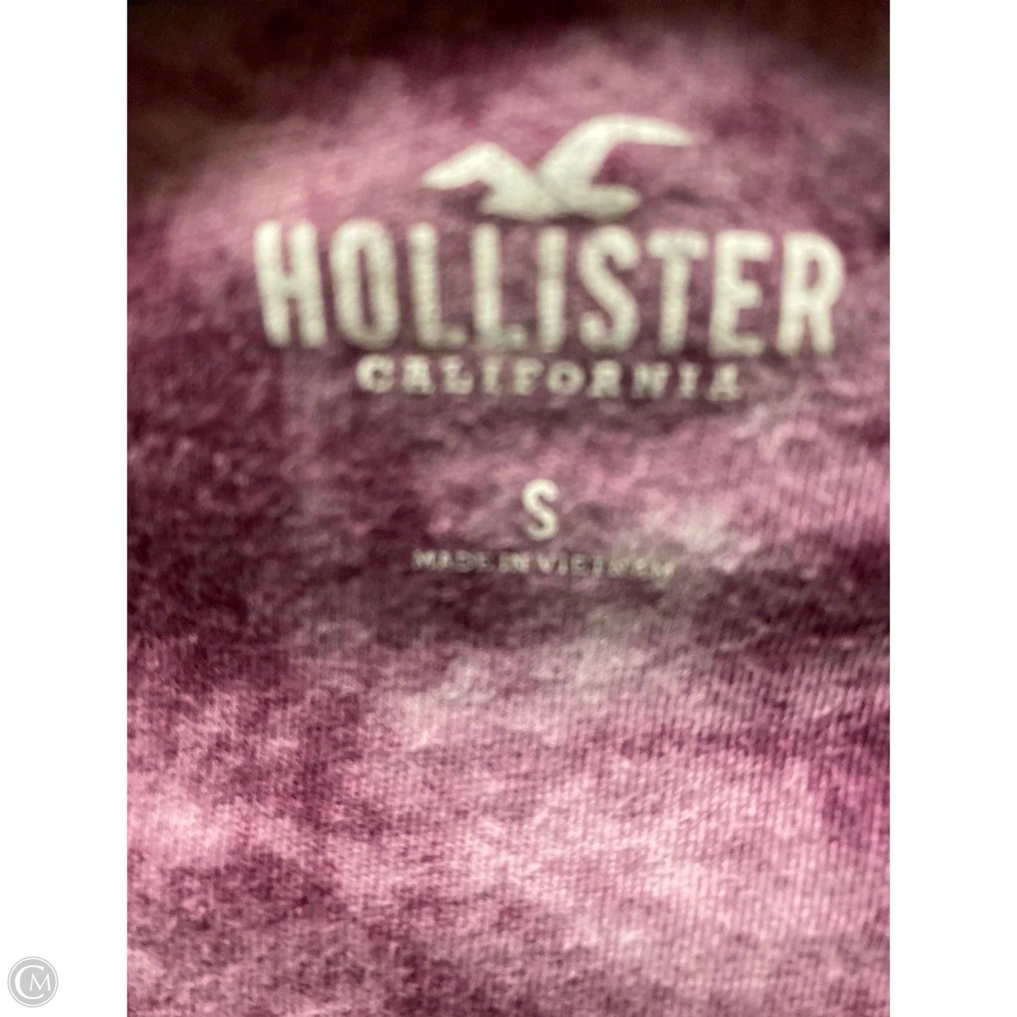Top Long Sleeve By Hollister In Pink, Size: S