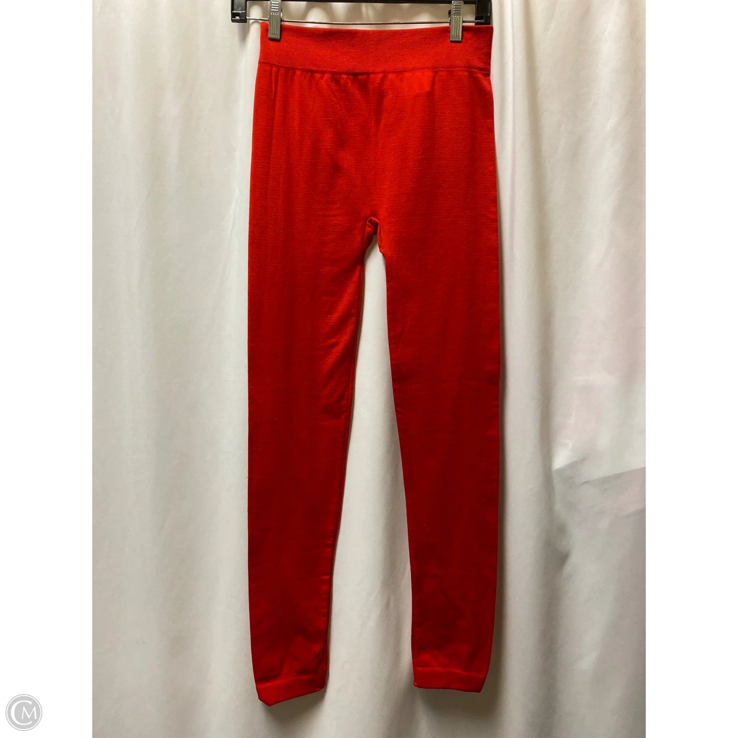 Pants Leggings By Yelete In Red, Size: Osfm