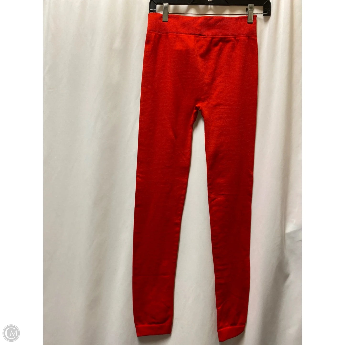 Pants Leggings By Yelete In Red, Size: Osfm