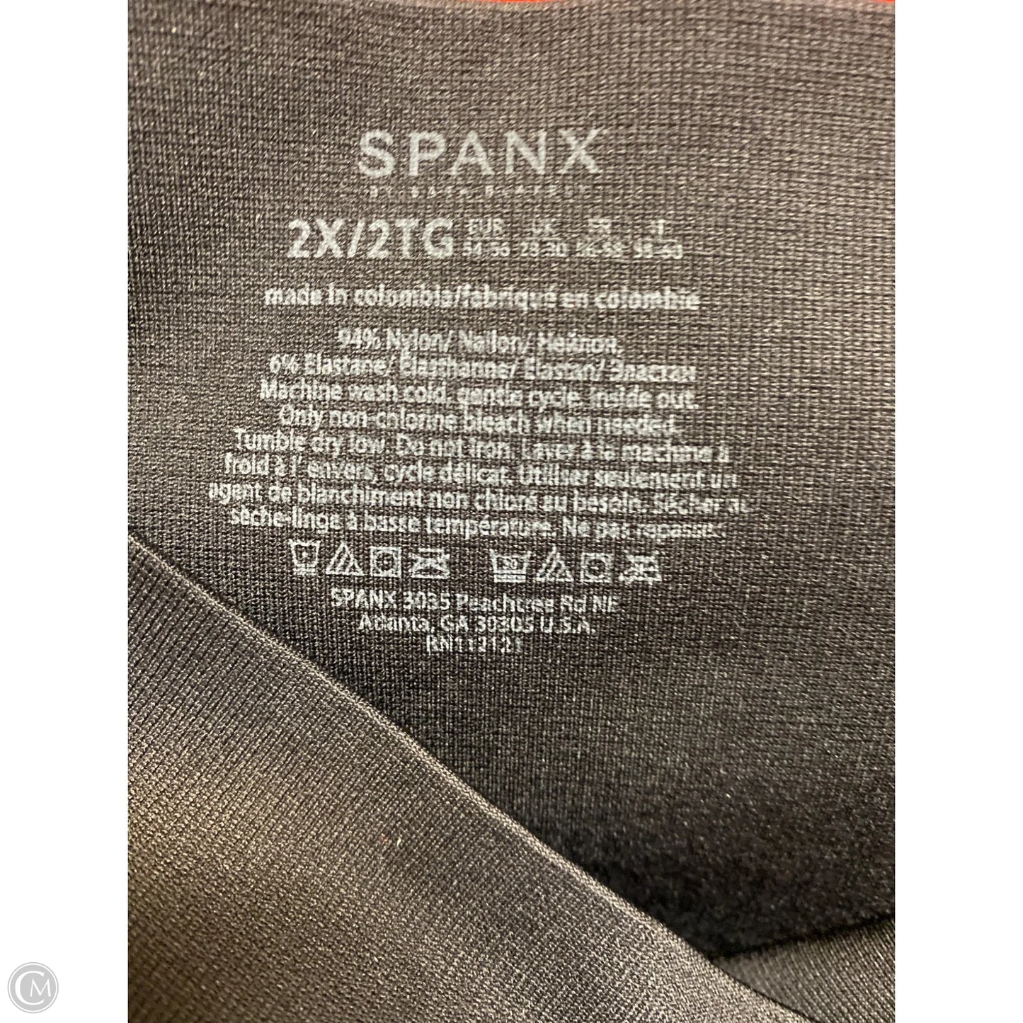 Pants Leggings By Spanx In Black, Size: 2x