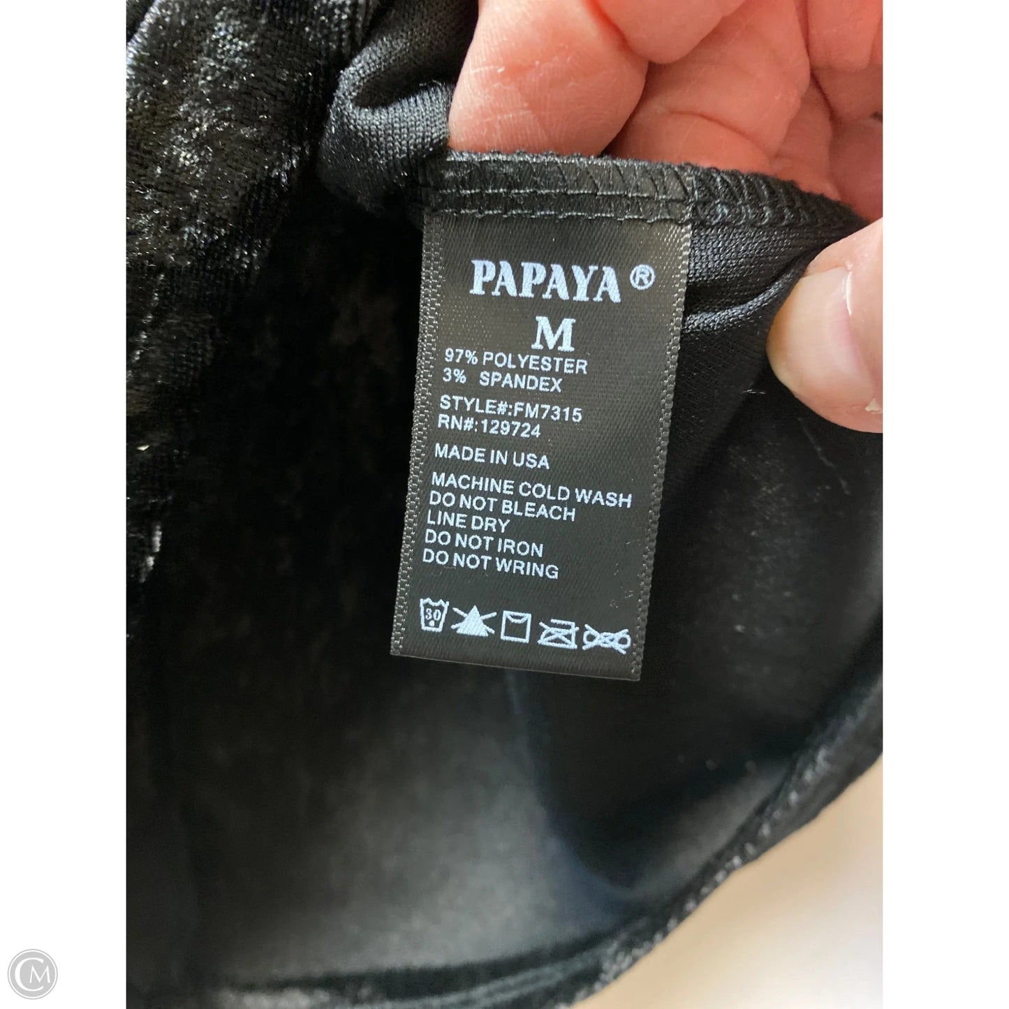 Skirt Mini & Short By Papaya In Black, Size: M