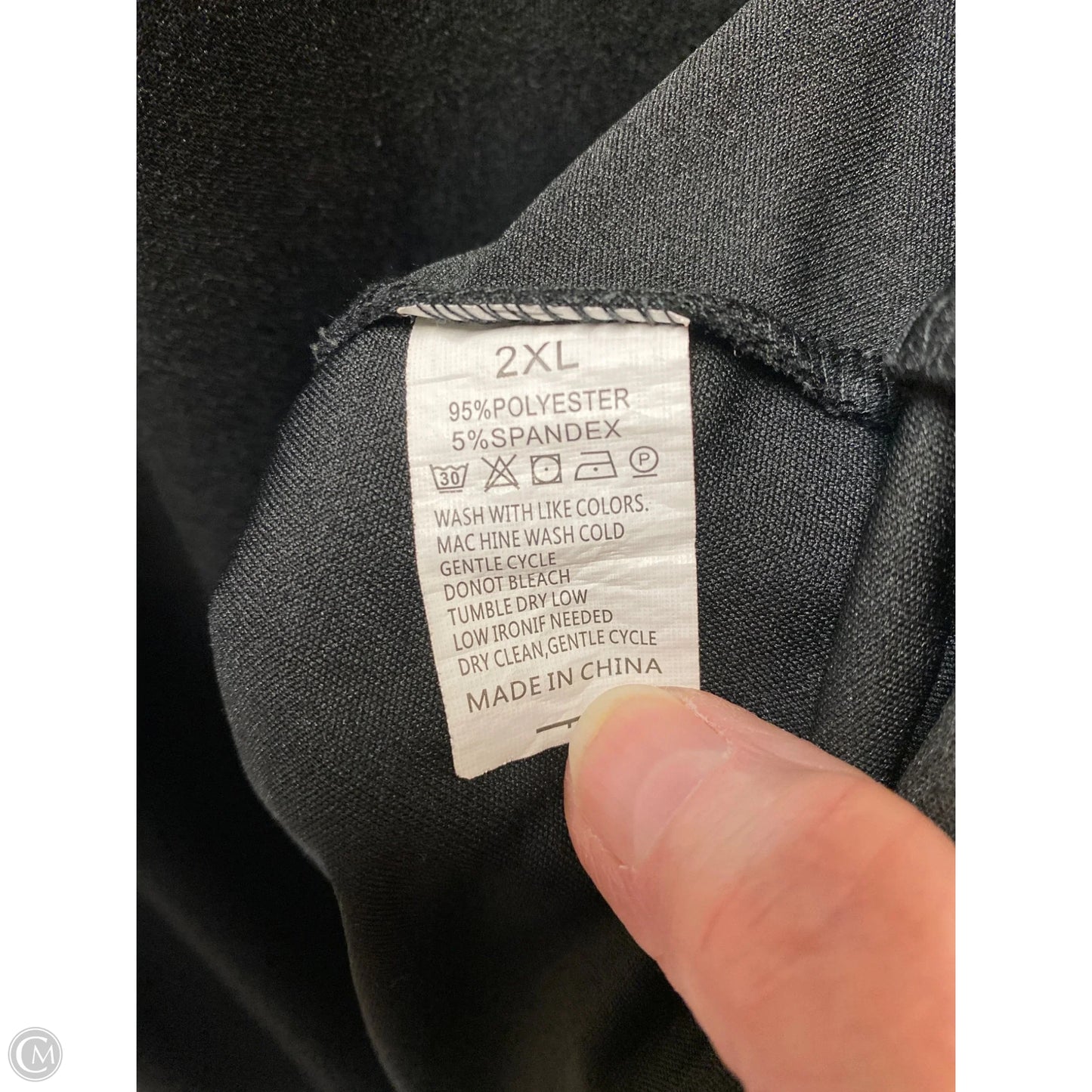 Dress Casual Maxi By Clothes Mentor In Black, Size: 2x