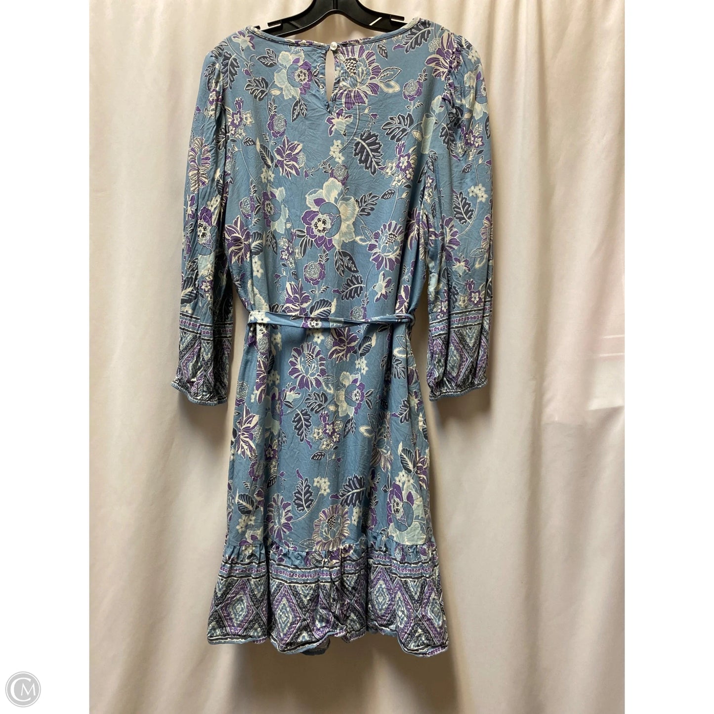 Dress Casual Midi By Beachlunchlounge In Blue, Size: Xl