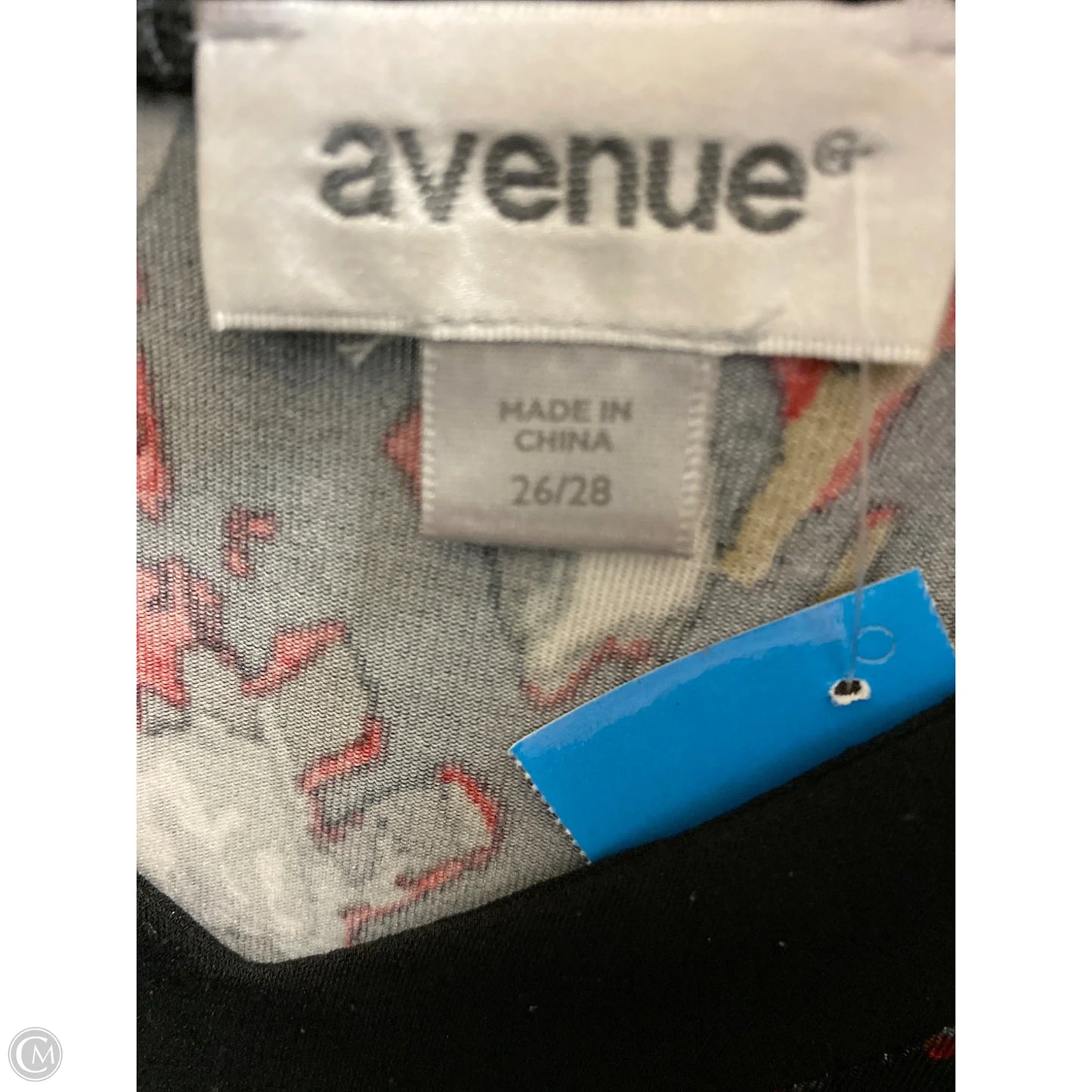 Dress Casual Maxi By Avenue In Black & Red, Size: 4x