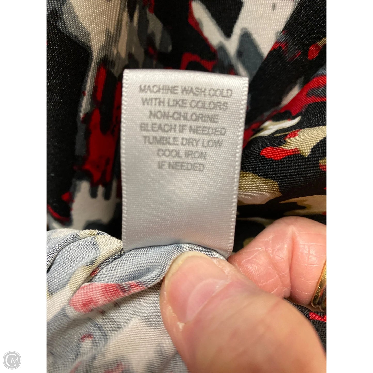 Dress Casual Maxi By Avenue In Black & Red, Size: 4x