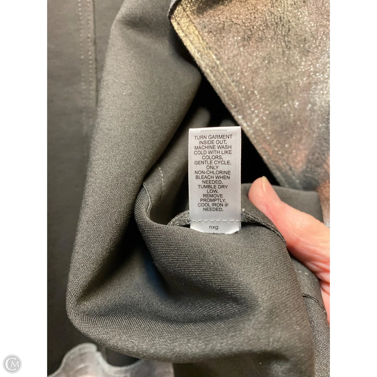 Jacket Other By Cato In Silver, Size: 3x