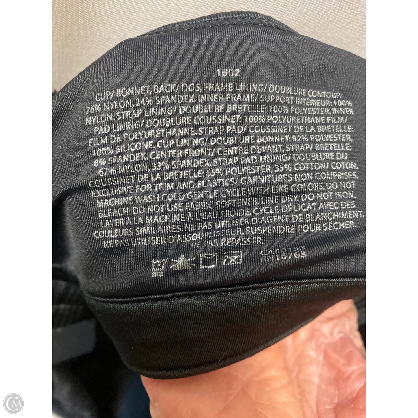 Athletic Bra By Champion In Black