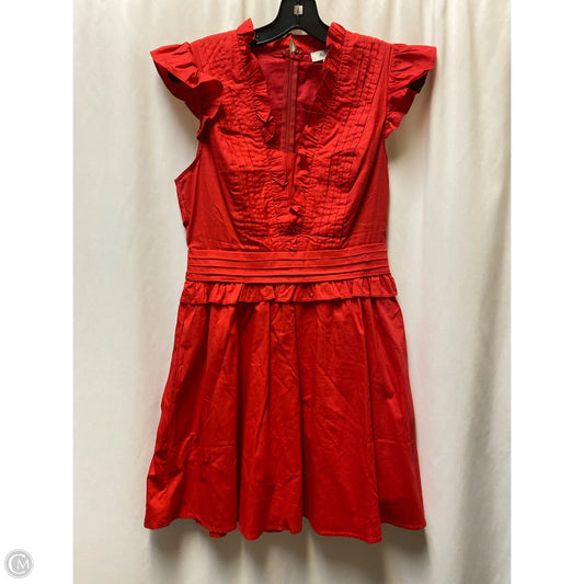 Dress Casual Short By Clothes Mentor In Red, Size: S