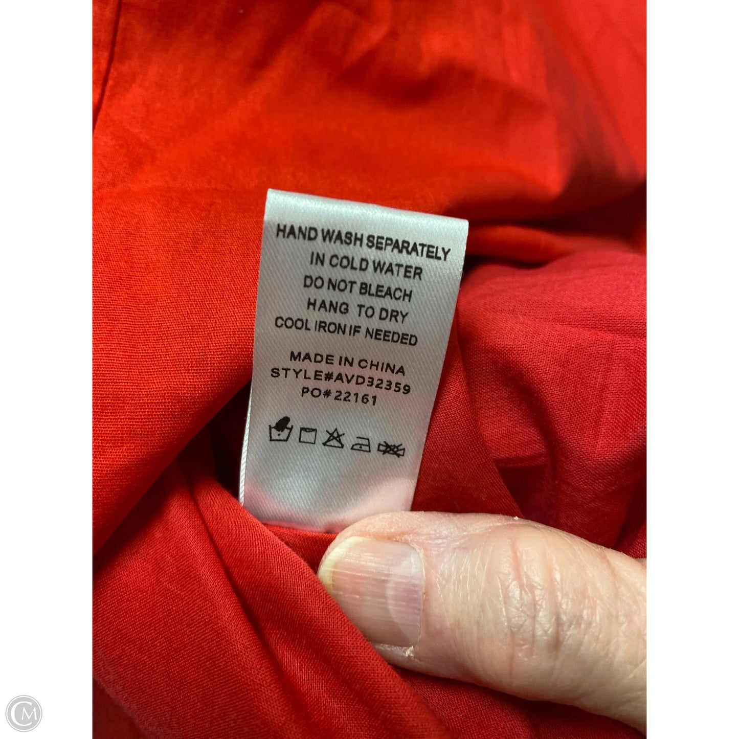 Dress Casual Short By Clothes Mentor In Red, Size: S