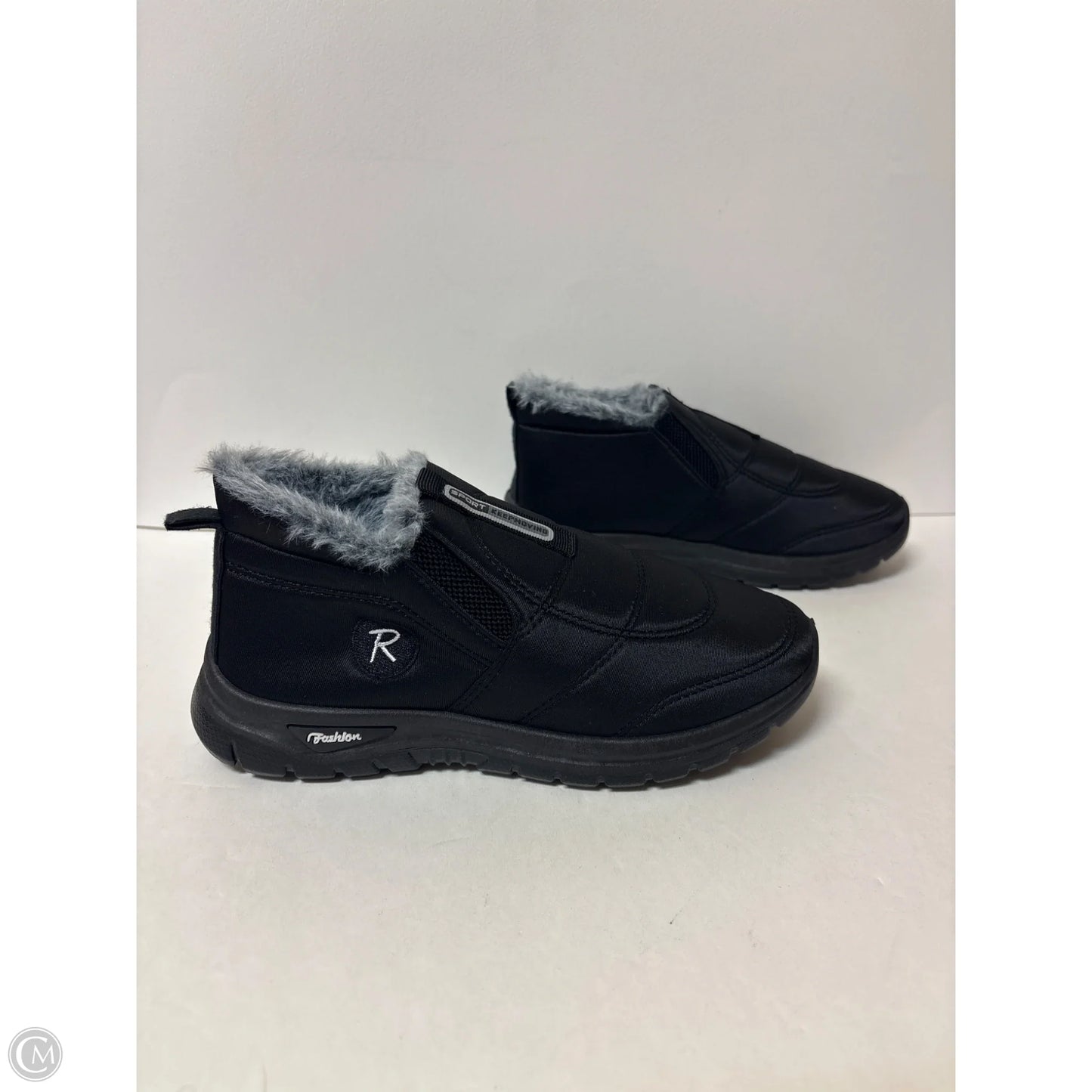 Boots Snow By Clothes Mentor In Black, Size: 8