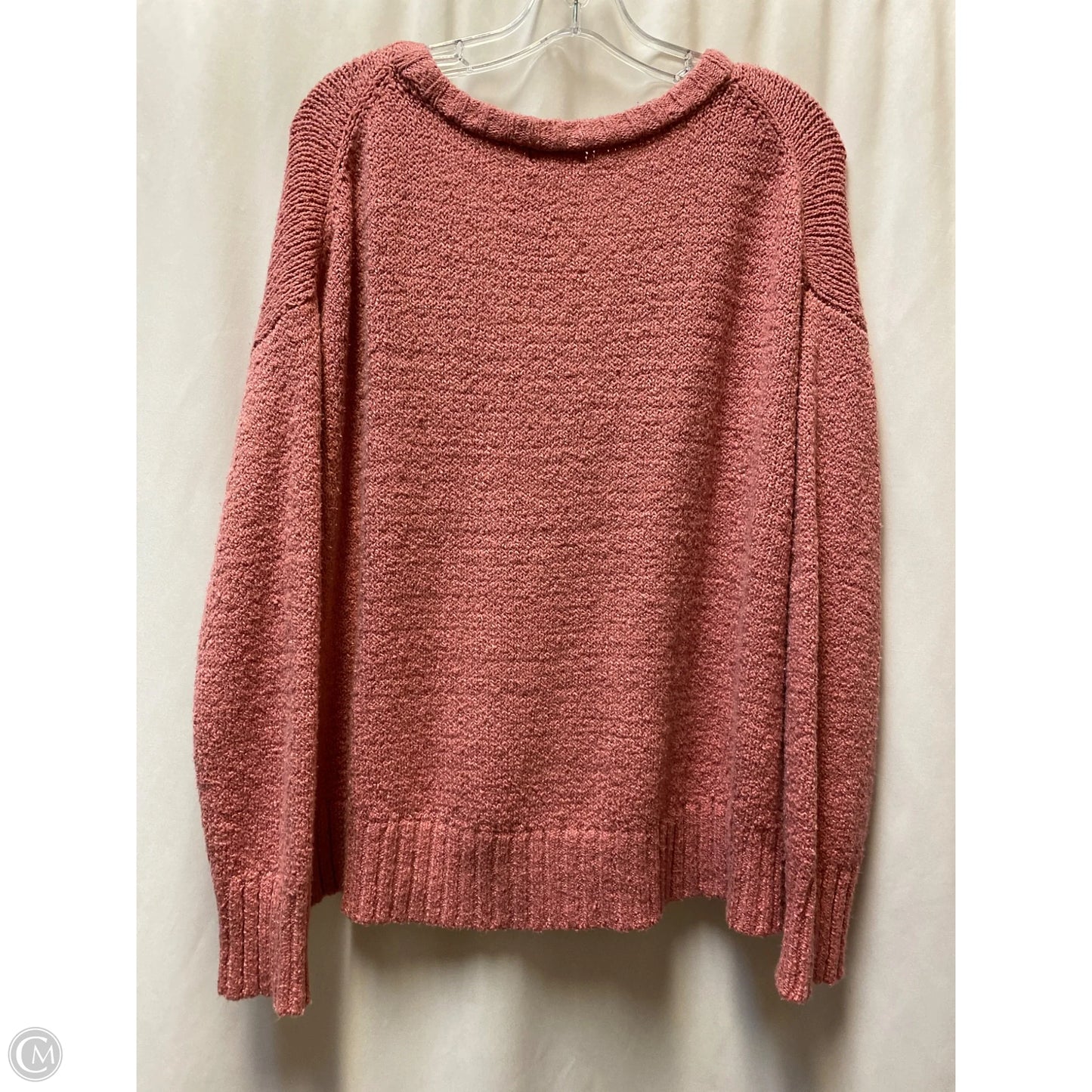 Sweater By Pink Lily In Pink, Size: S