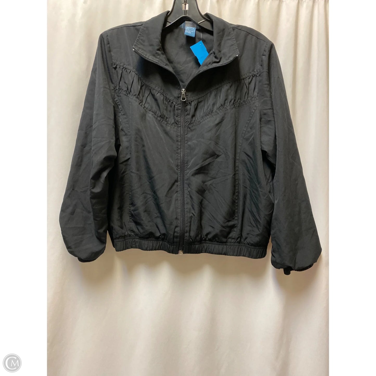 Jacket Utility By Clothes Mentor In Black, Size: Sp