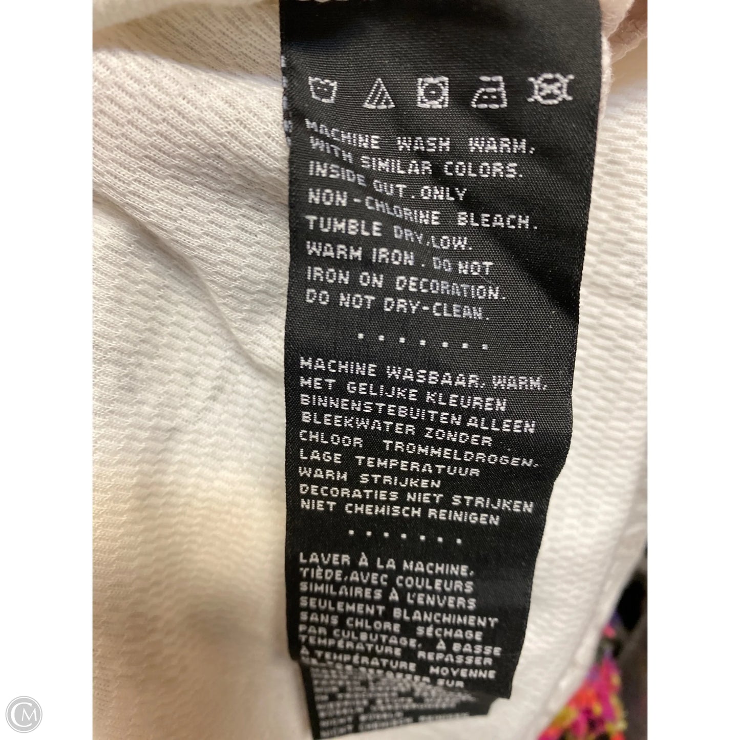 Top Long Sleeve By Harley Davidson In Cream, Size: Xs