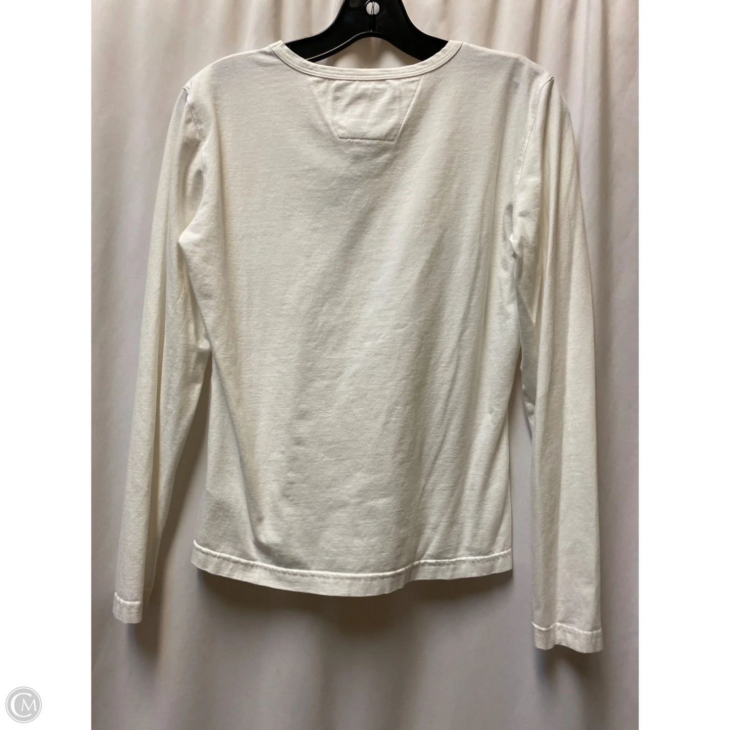 Top Long Sleeve By Harley Davidson In White, Size: M