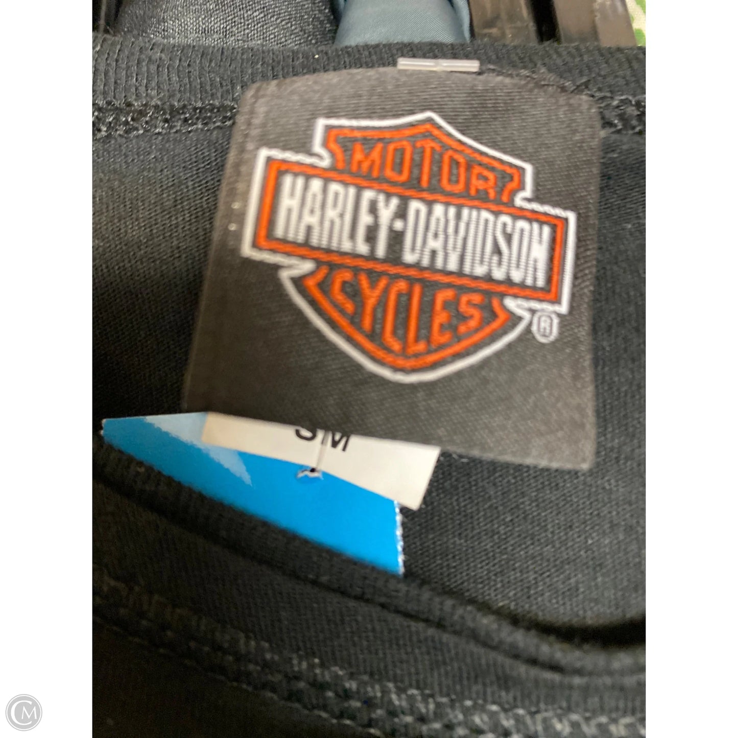 Top Long Sleeve By Harley Davidson In Black, Size: S