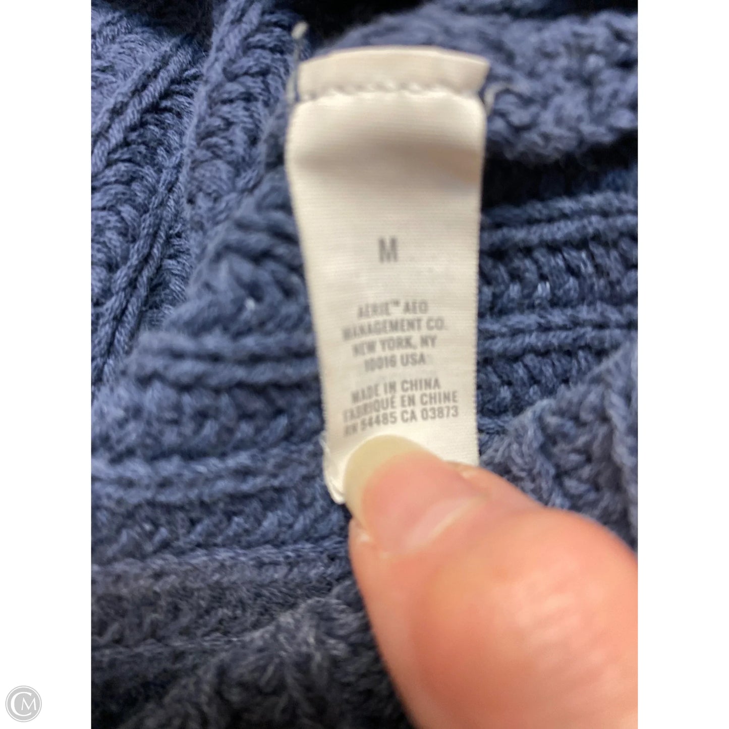 Sweater By Aerie In Blue, Size: M