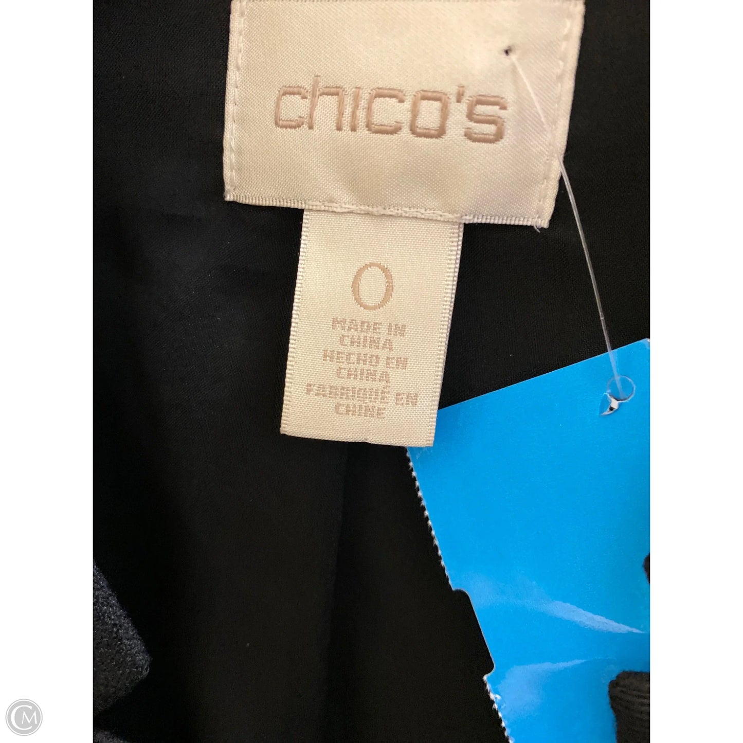 Coat Other By Chicos In Black, Size: S