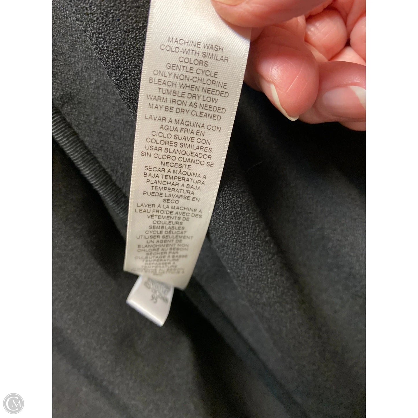 Coat Other By Chicos In Black, Size: S