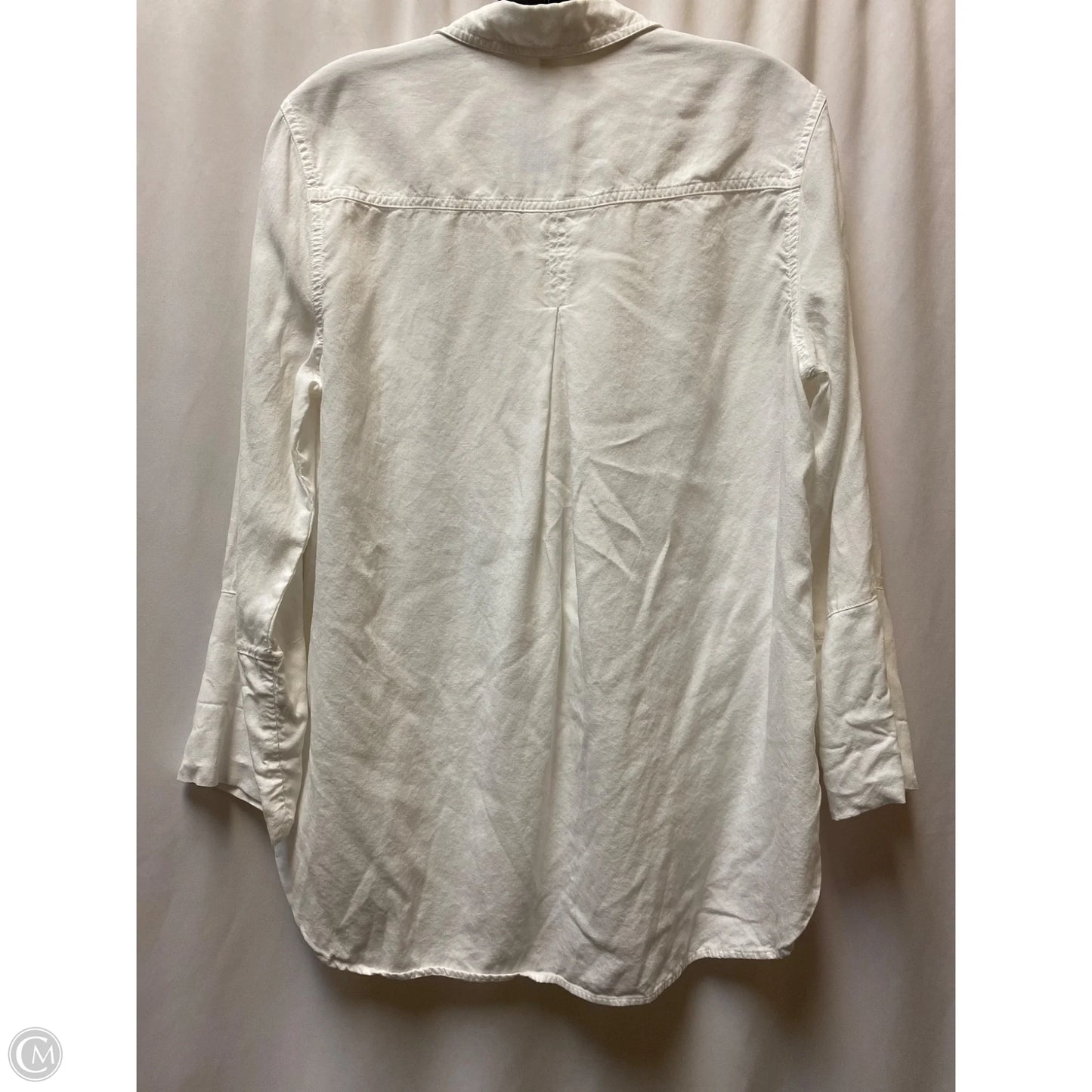 Top Long Sleeve By Chelsea And Violet In White, Size: M