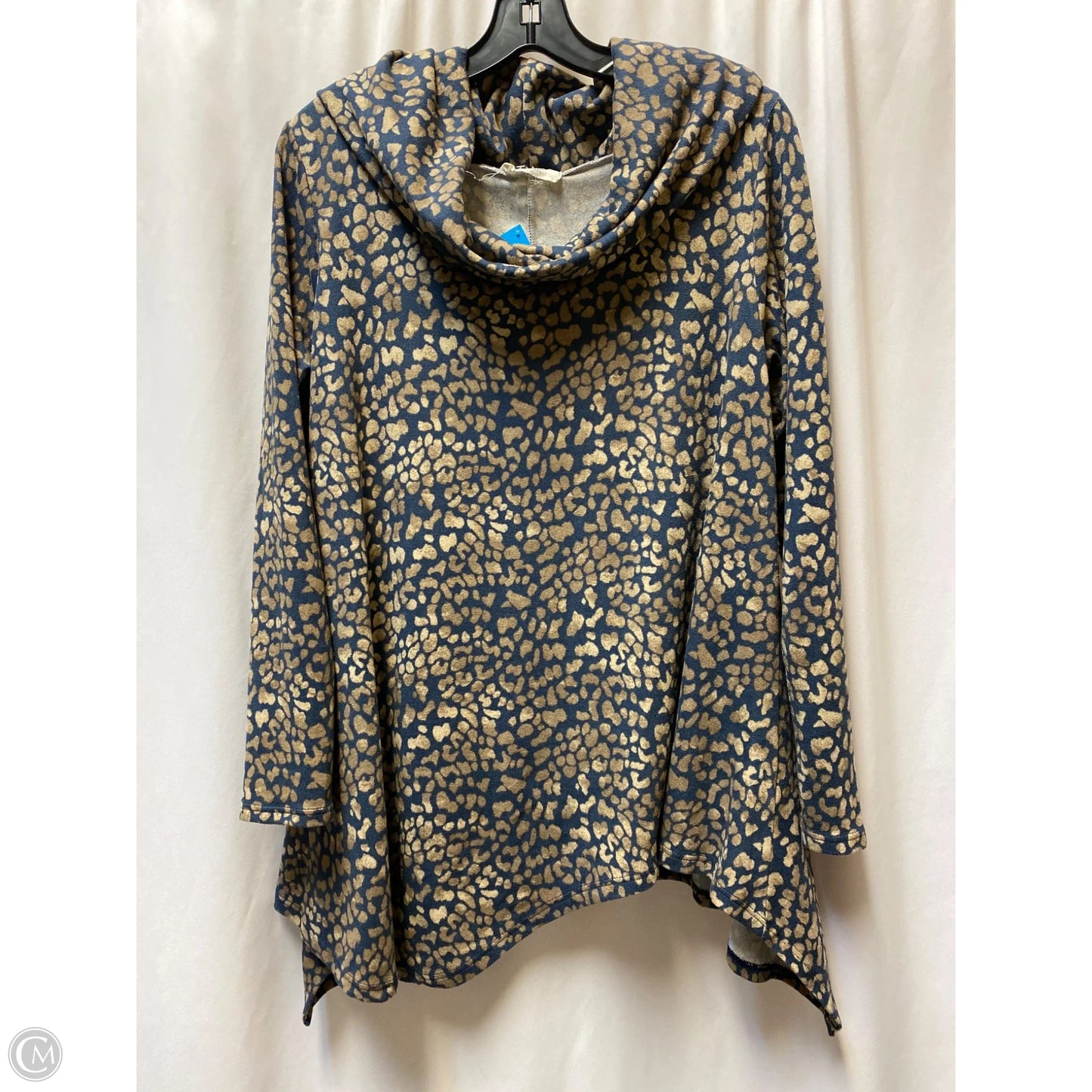 Top Long Sleeve By Jade In Blue, Size: S