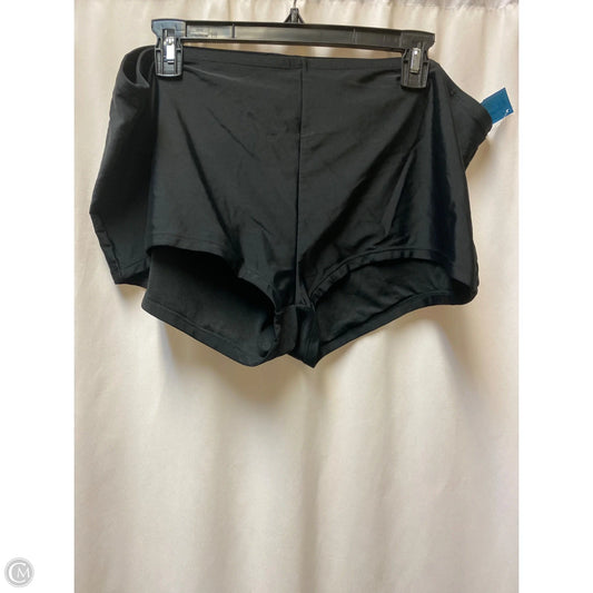 Swimsuit Bottom By Catalina In Black, Size: 2x