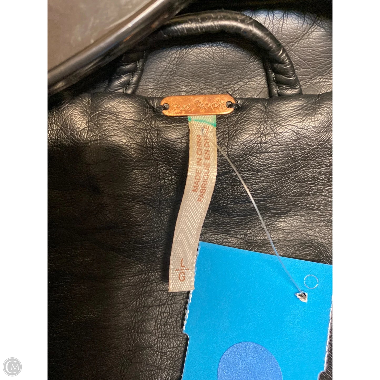 Jacket Moto By Free People In Black, Size: L