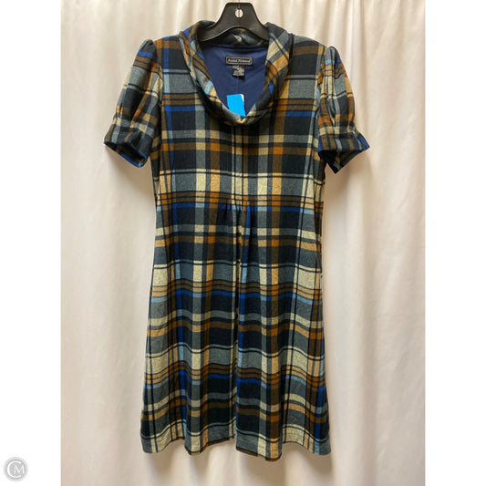 Dress Casual Midi By Jessica Howard In Blue, Size: M