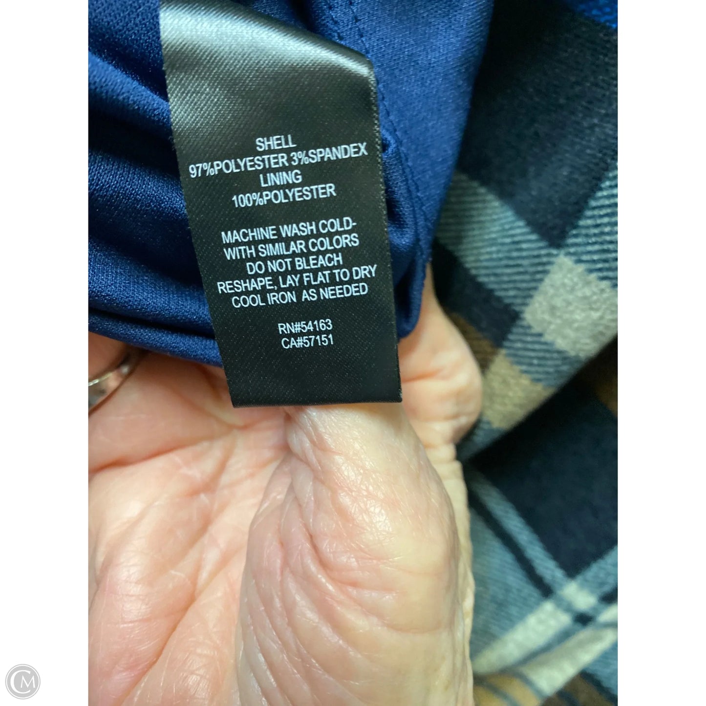 Dress Casual Midi By Jessica Howard In Blue, Size: M