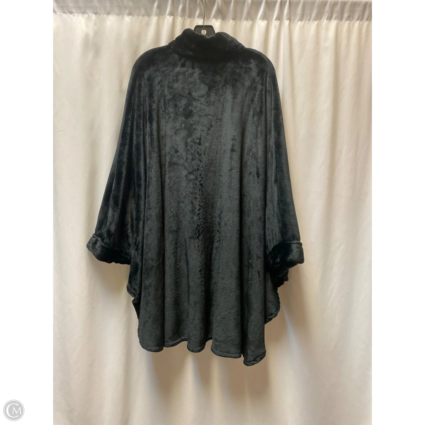 Jacket Faux Fur & Sherpa By Clothes Mentor In Black, Size: Osfm