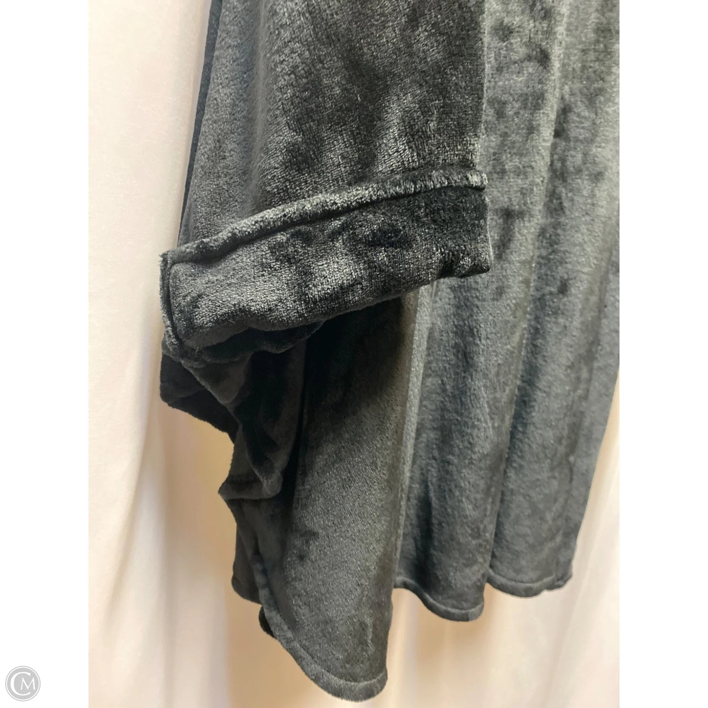 Jacket Faux Fur & Sherpa By Clothes Mentor In Black, Size: Osfm