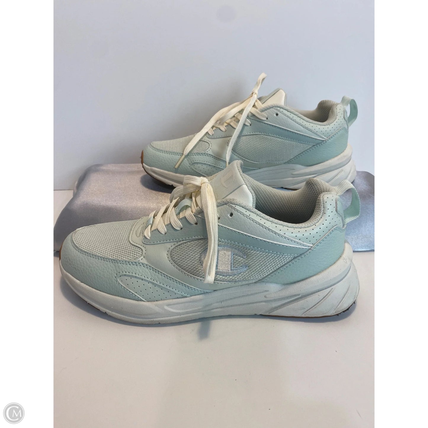 Shoes Athletic By Champion In Green, Size: 9