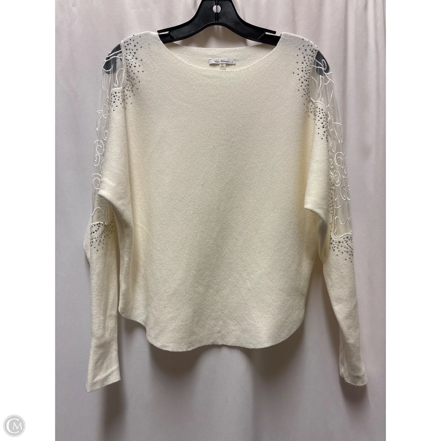 Sweater By Vila Milano In Cream, Size: M