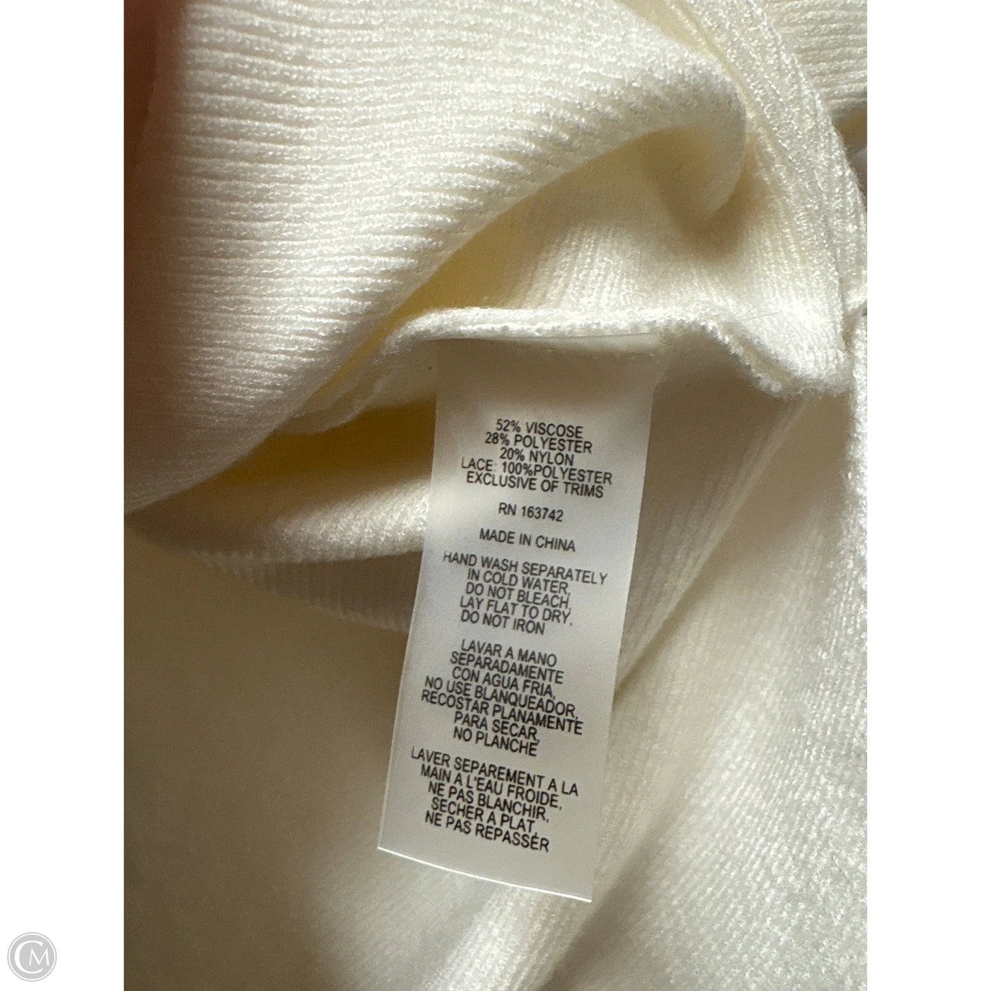 Sweater By Vila Milano In Cream, Size: M